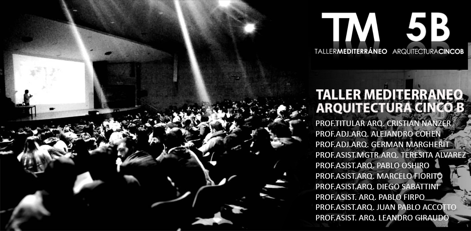 TALLER MEDITERRANEO ARQUITECTURA 5B