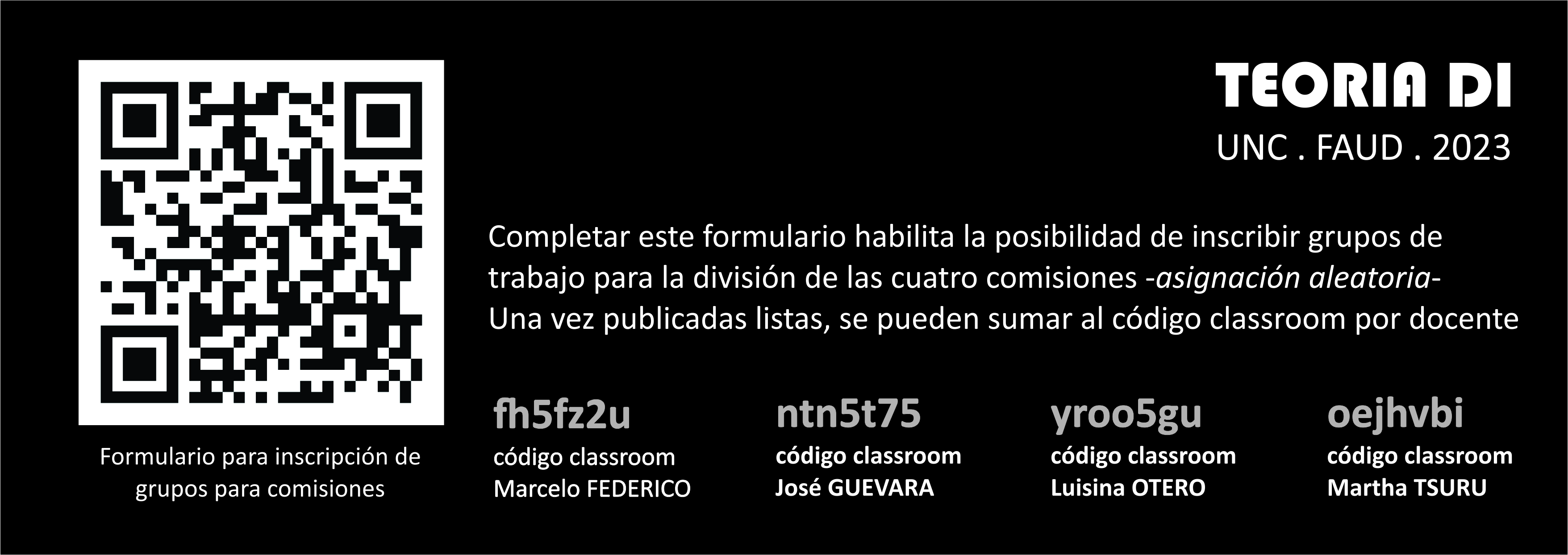 FORMULARIO Y CÓDIGOS CLASSROOM